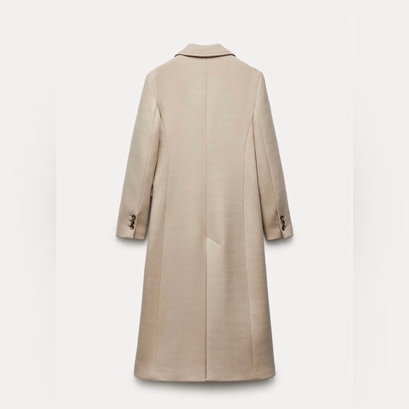 ZARA NEW WITH TAGS COAT WITH MANTECO WOOL ZW COLLECTION BLOGGER’S FAVORITE 😍 - Picture 7 of 15